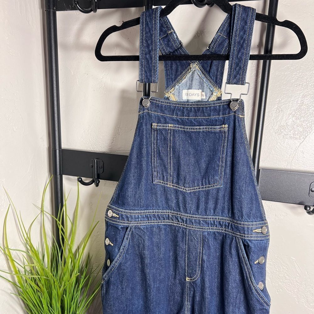For Days organic cotton carpenter bib overalls Size 26 - Picture 6 of 15